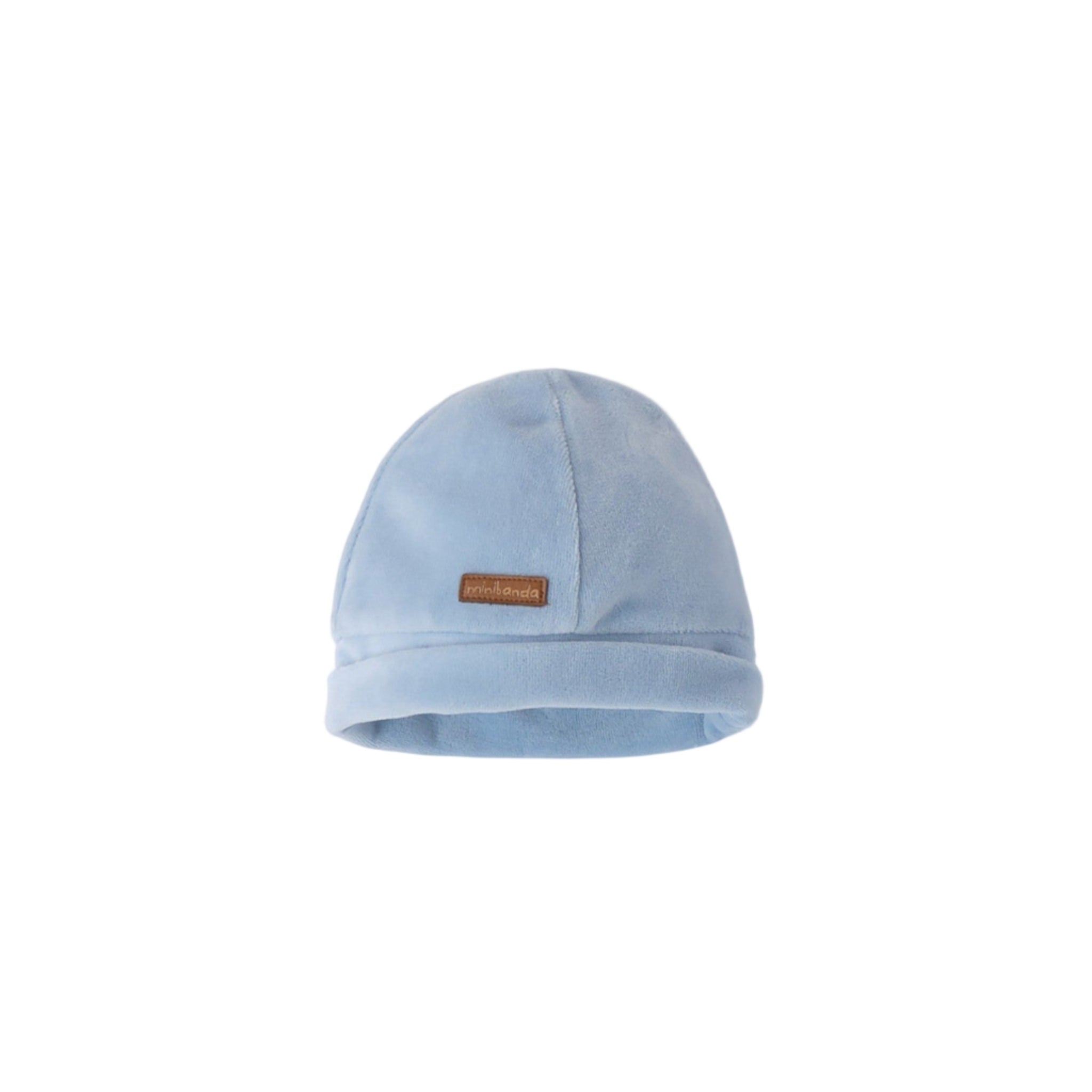 Cuffia Neonato Blu 3F305/3964 -  NANU' BABY