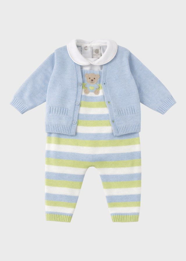 Complete Teddy Dungarees Sky EK6031/C