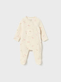 Pagliaccetto ciniglia Neonata Beige 2729/41 corredino e abbigliamento neonato | NANU' BABY
