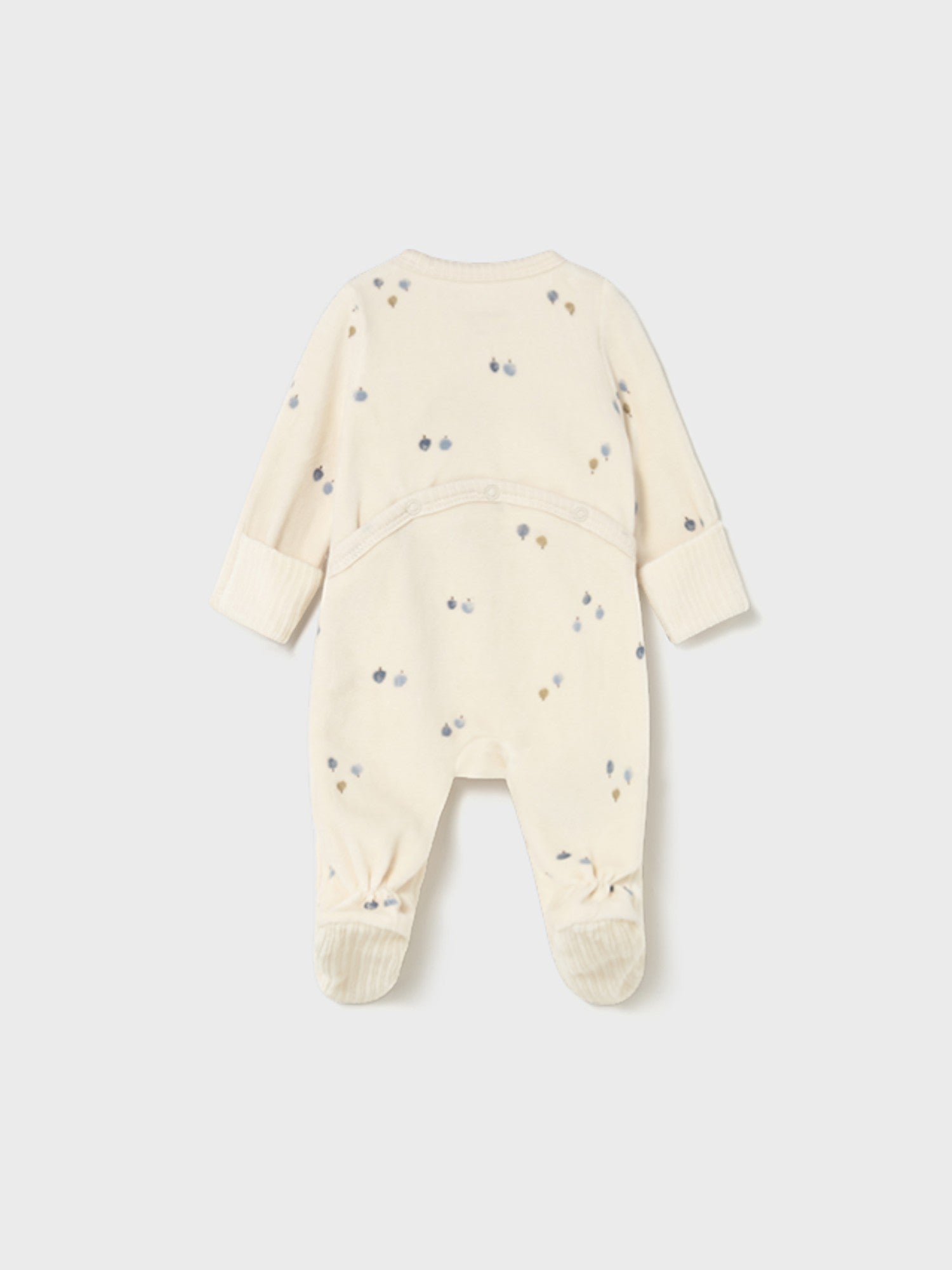 Pagliaccetto ciniglia Neonato Beige 2729/42 corredino e abbigliamento neonato | NANU' BABY