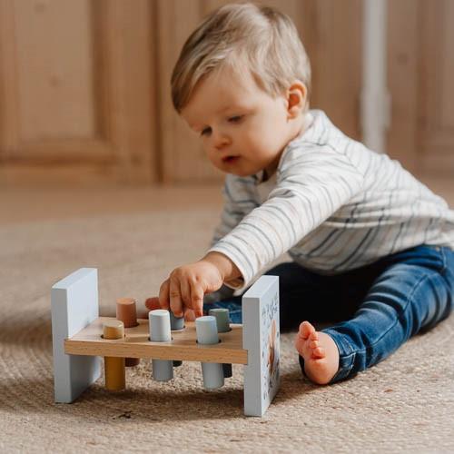 Panca martellante - Amici della foresta MULTICOLORE LD7246 corredino e abbigliamento neonato | NANU' BABY