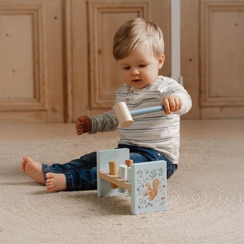 Panca martellante - Amici della foresta MULTICOLORE LD7246 corredino e abbigliamento neonato | NANU' BABY