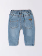 Pantaloni Cotone Denim Jeans 3B681/7300 corredino e abbigliamento neonato | NANU' BABY