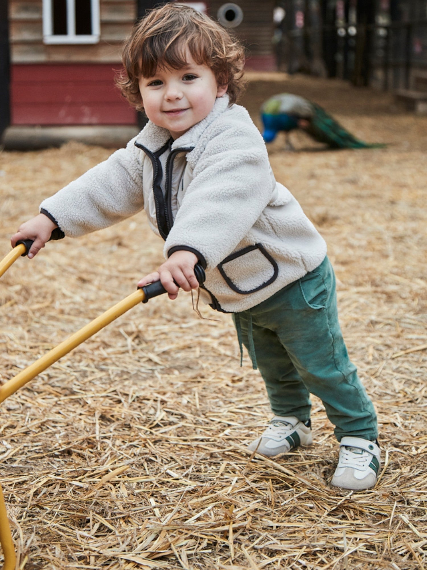 Pant.micropanno traforato Bimbo Verde 2507/89 corredino e abbigliamento neonato | NANU' BABY