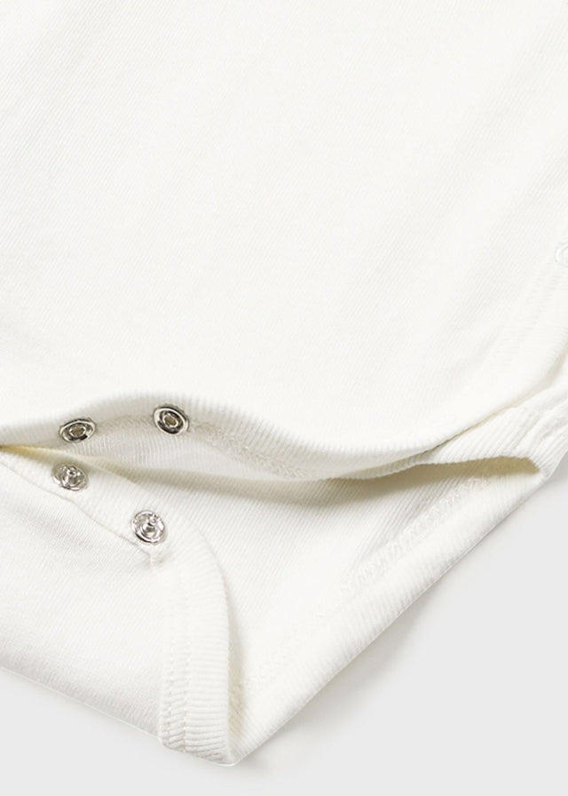 Ecru 2745 Short Sleeve Underwear Bodysuit