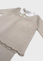 NAIME/CN-T Floral Embroidery Birth Set