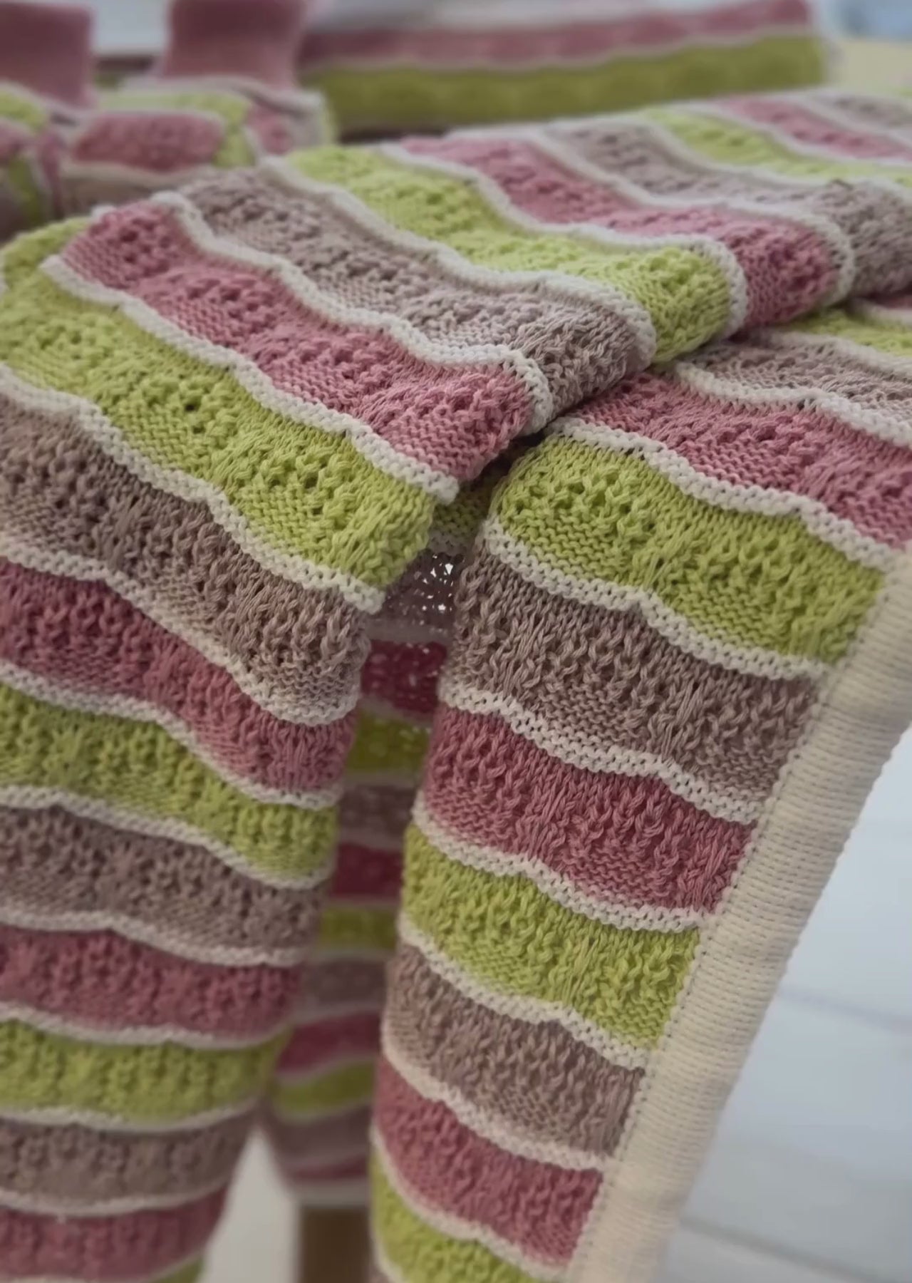 Multicolor Pomegranate Cotton Blanket EK1180/M