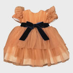 Orange Tulle Dress for Girls GG33I