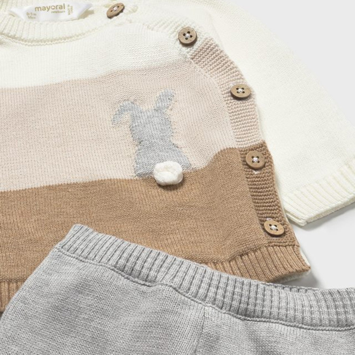 Newborn Baby Boy Outfit, Grey 2569/25