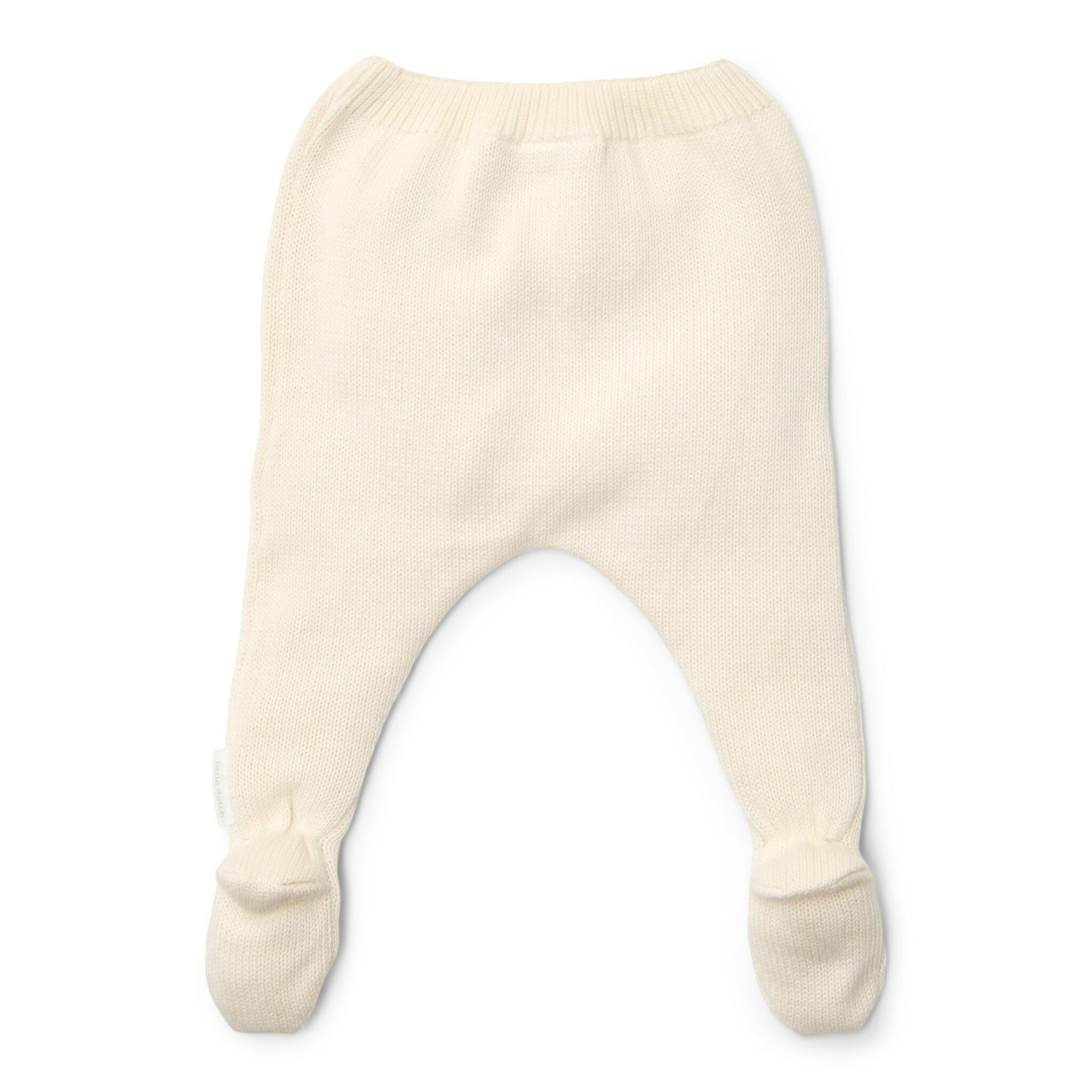 White Knit Baby Pants CL25293025