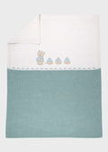 Green Bear Cotton Blanket 198-V