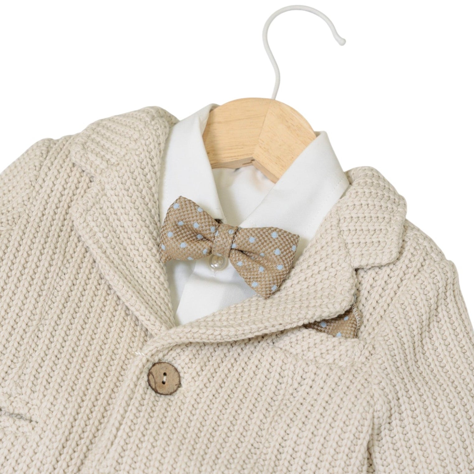 Baby Boy's Beige Suit M0460A