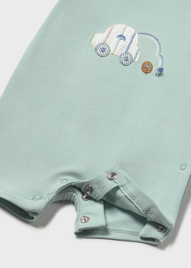 Pagliaccetto Bipack Cotone Verde 1707/V