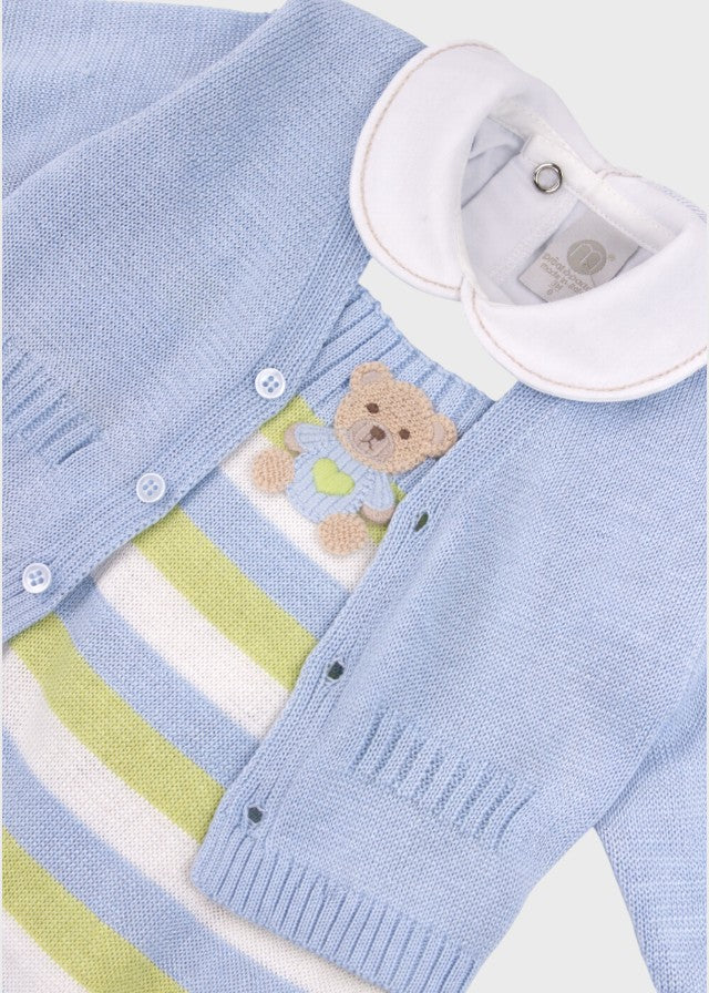 Complete Teddy Dungarees Sky EK6031/C