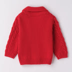 Cardigan Scaldacuore Bimbo Rosso 3F657/2253 -  NANU' BABY