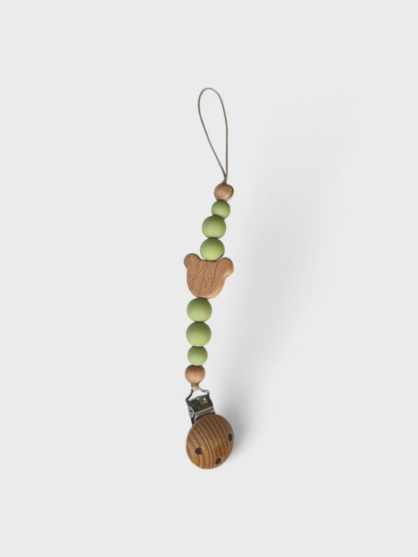 Reggiciuccio Teddy VERDE RC/TEDDY VERDE corredino e abbigliamento neonato | NANU' BABY