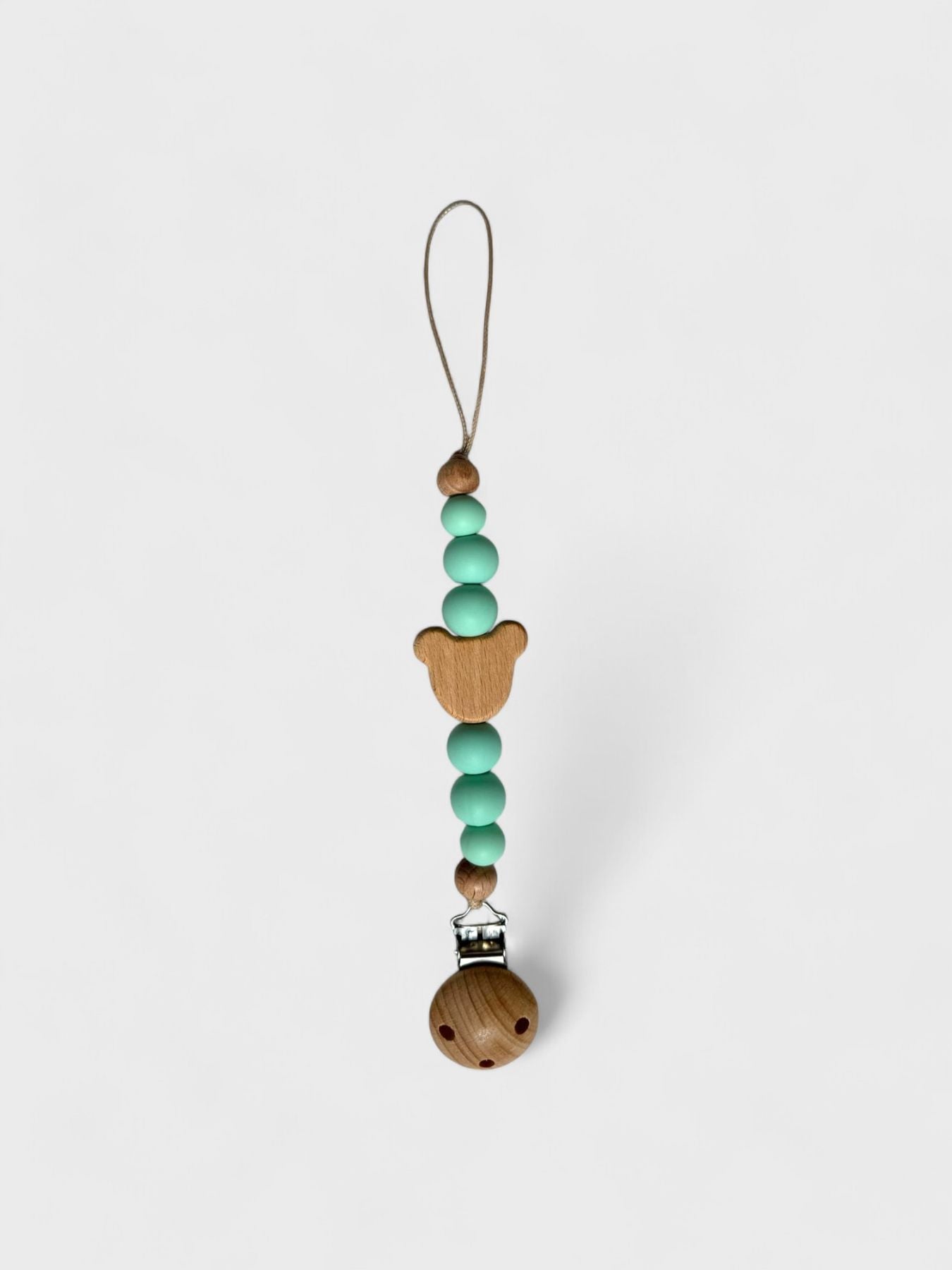 Reggiciuccio Teddy VERDE RC/TEDDY VERDE MENTA corredino e abbigliamento neonato | NANU' BABY