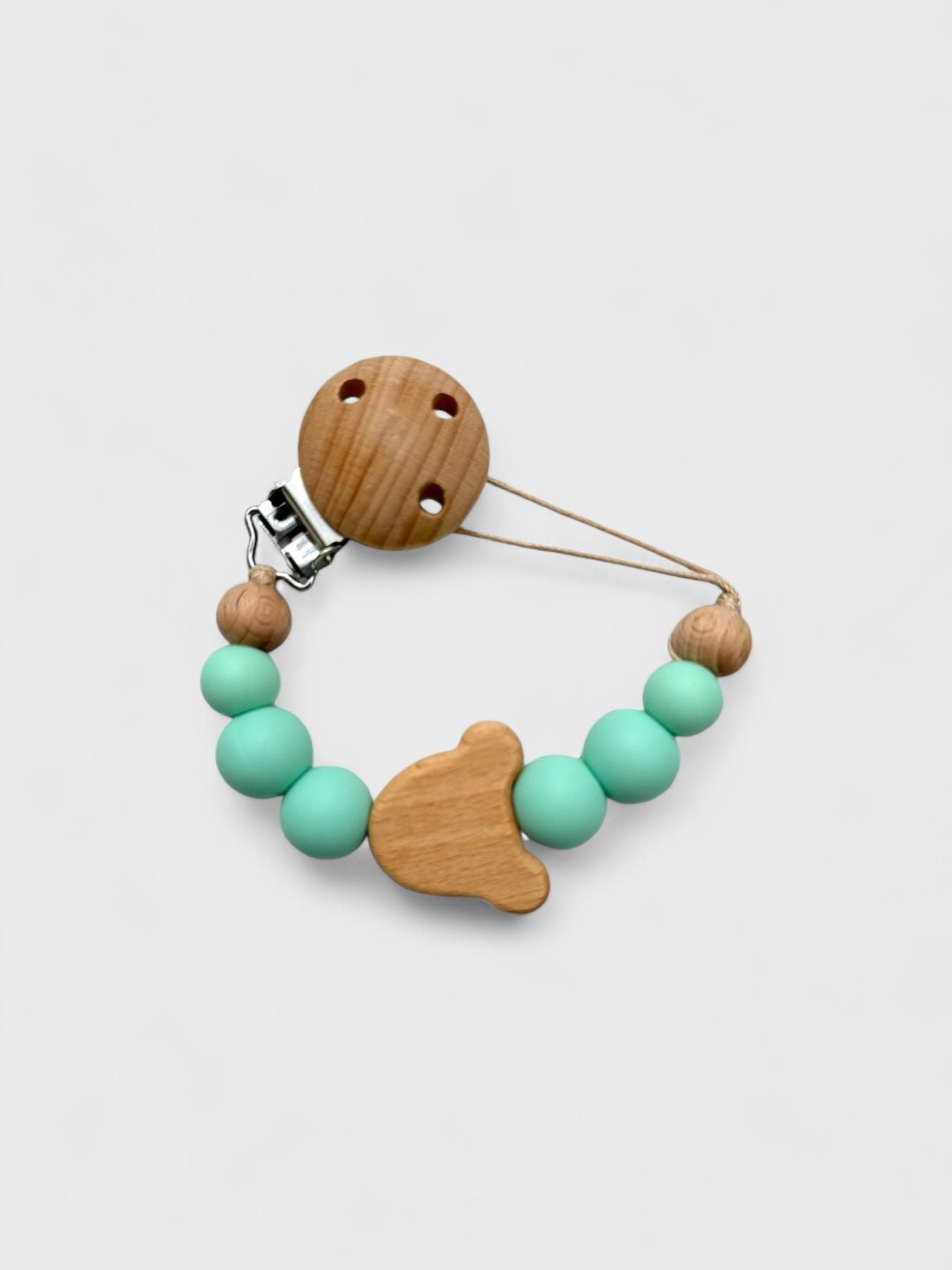 Reggiciuccio Teddy VERDE RC/TEDDY VERDE MENTA corredino e abbigliamento neonato | NANU' BABY