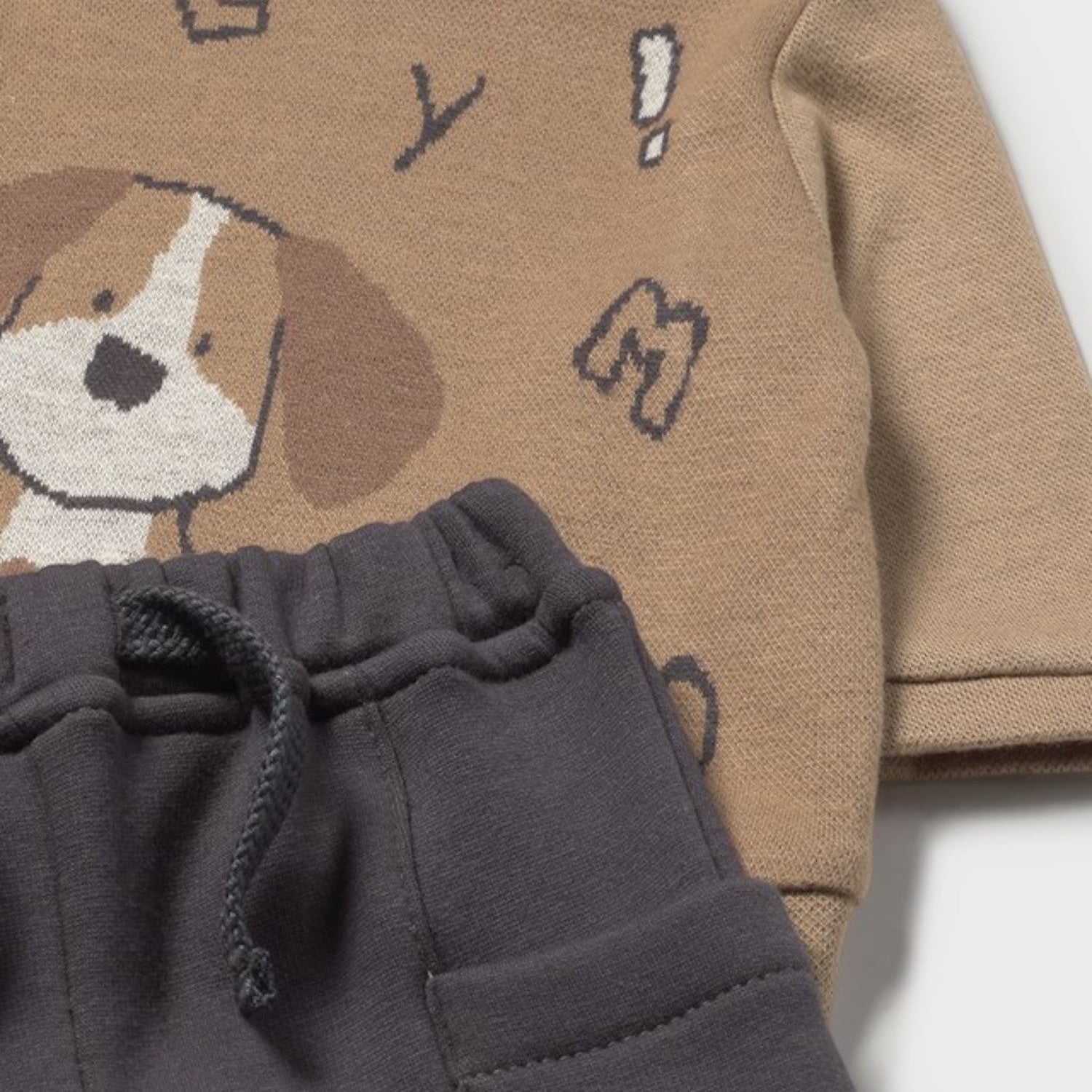 Baby Boy's Suit, Beige 2583/78