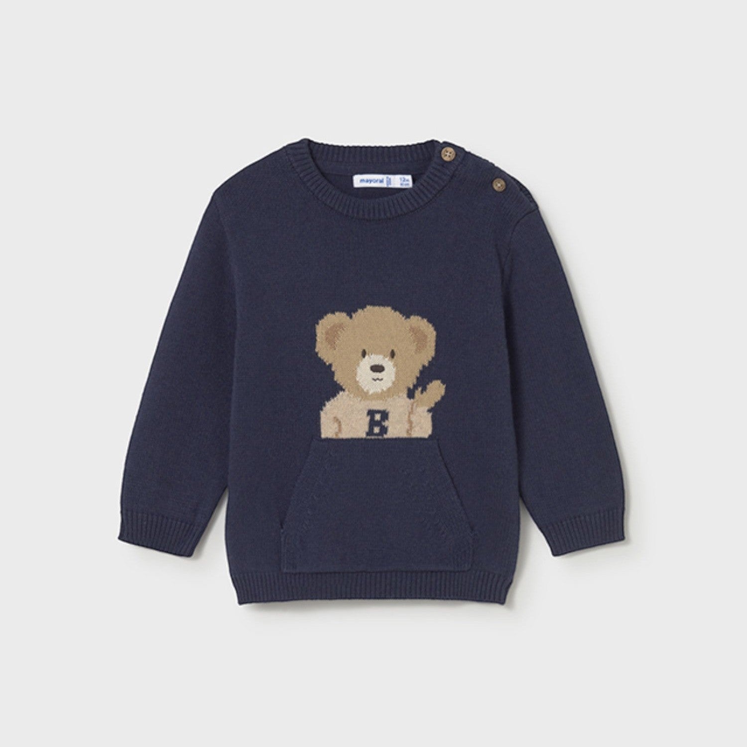 Maglione intarsi grande Bimbo Blu 2341/60 -  NANU' BABY