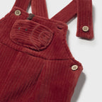 Salopette Bimbo Rosso 2635/30 corredino e abbigliamento neonato | NANU' BABY