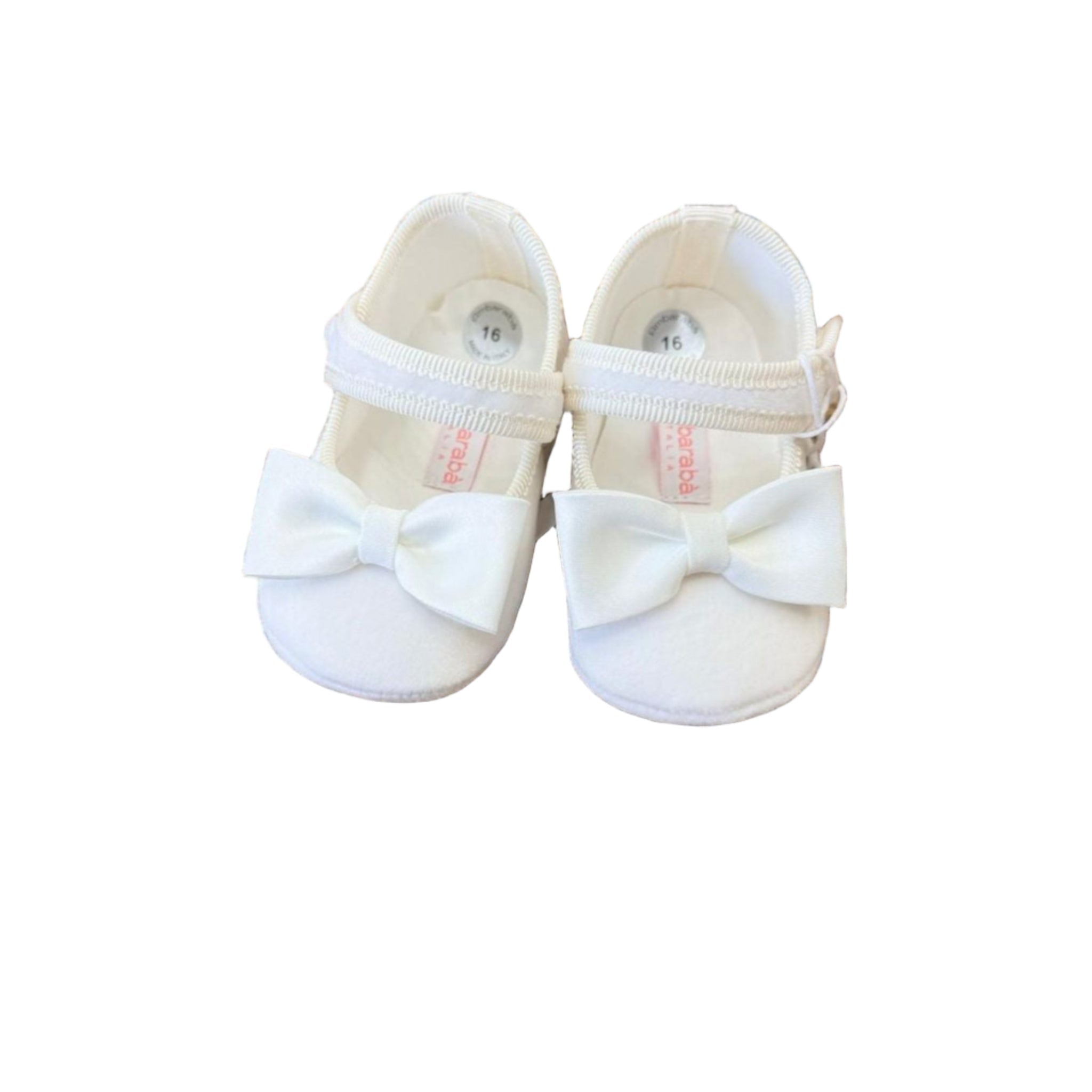Scarpe Bimba BIANCO Velluto - AMBARABA' corredino e abbigliamento neonato | NANU' BABY