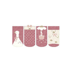 Set 4 calze ROSA 2G - 9762/R corredino e abbigliamento neonato | NANU' BABY