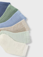 Set 6 calzini VERDE 1C - 9758/V corredino e abbigliamento neonato | NANU' BABY