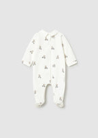 Set Cotone Pagliaccetti Avorio 1716/92 corredino e abbigliamento neonato | NANU' BABY