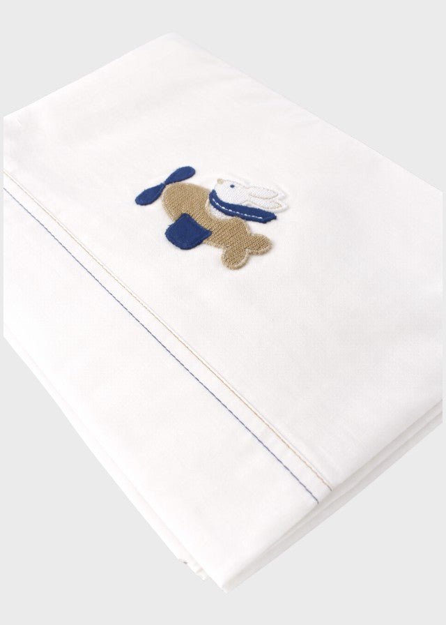 Set Lenzuolino Bunny Bianco 8029 corredino e abbigliamento neonato | NANU' BABY