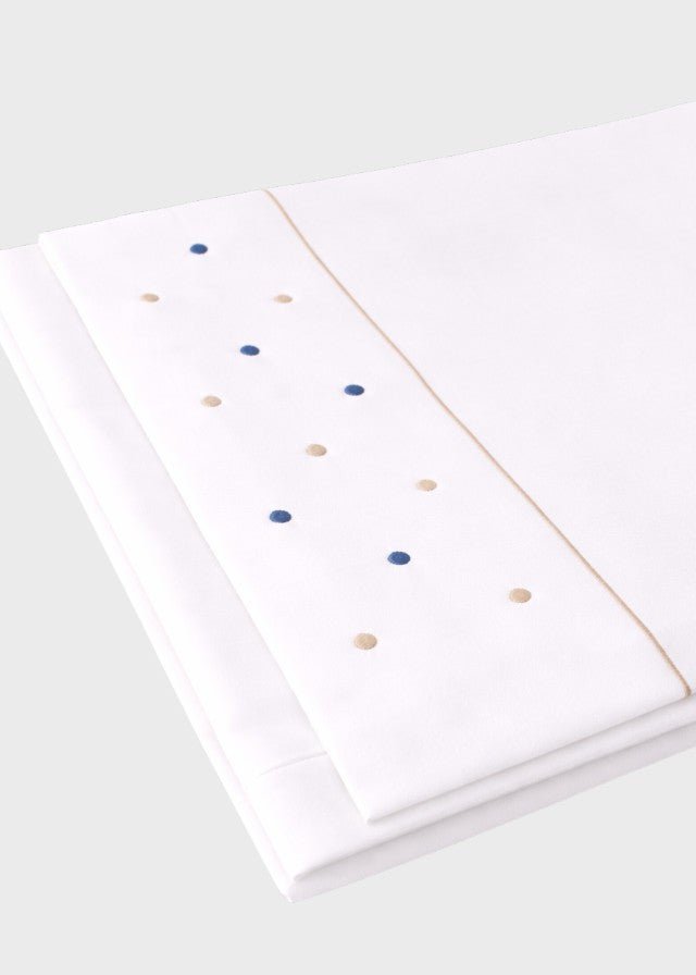 Set Lenzuolino Ottanio Sabbia EK59LE/O corredino e abbigliamento neonato | NANU' BABY