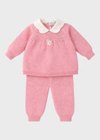 Set Nascita Cotone Rosa TAORMINA01 corredino e abbigliamento neonato | NANU' BABY