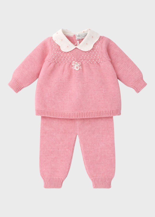 Set Nascita Cotone Rosa TAORMINA01 corredino e abbigliamento neonato | NANU' BABY