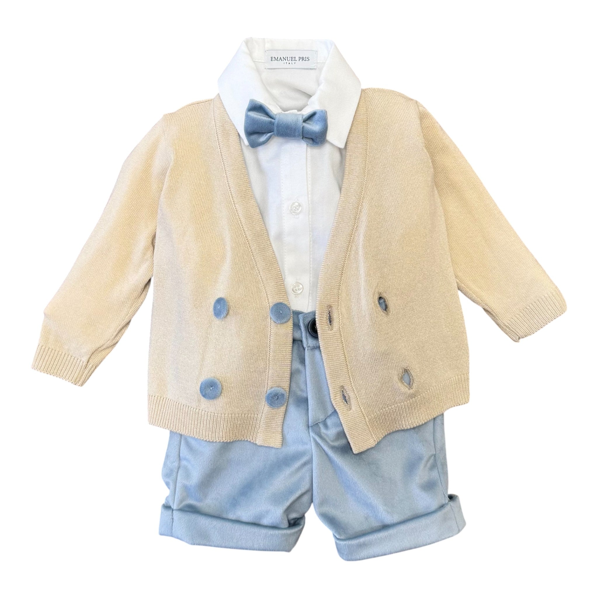 Ivory Baby Boy Ceremony Outfit ECR0017I