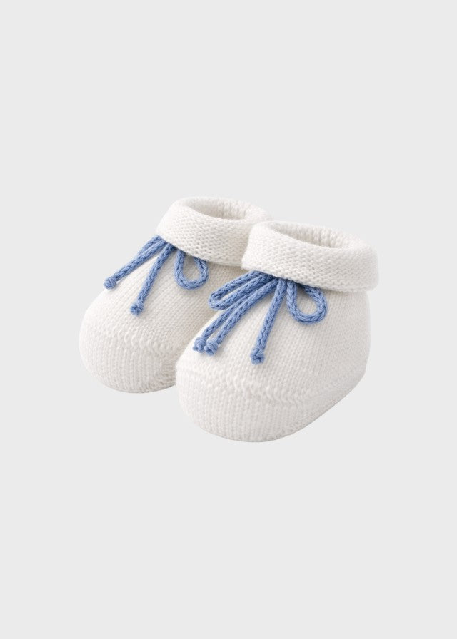 Cotton Slippers with White Lace ENGLISH/752-B