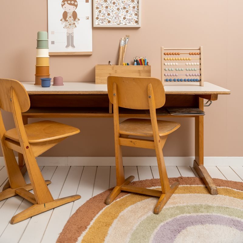 Tappeto Rainbow Vintage MULTICOLORE RU10702006 corredino e abbigliamento neonato | NANU' BABY