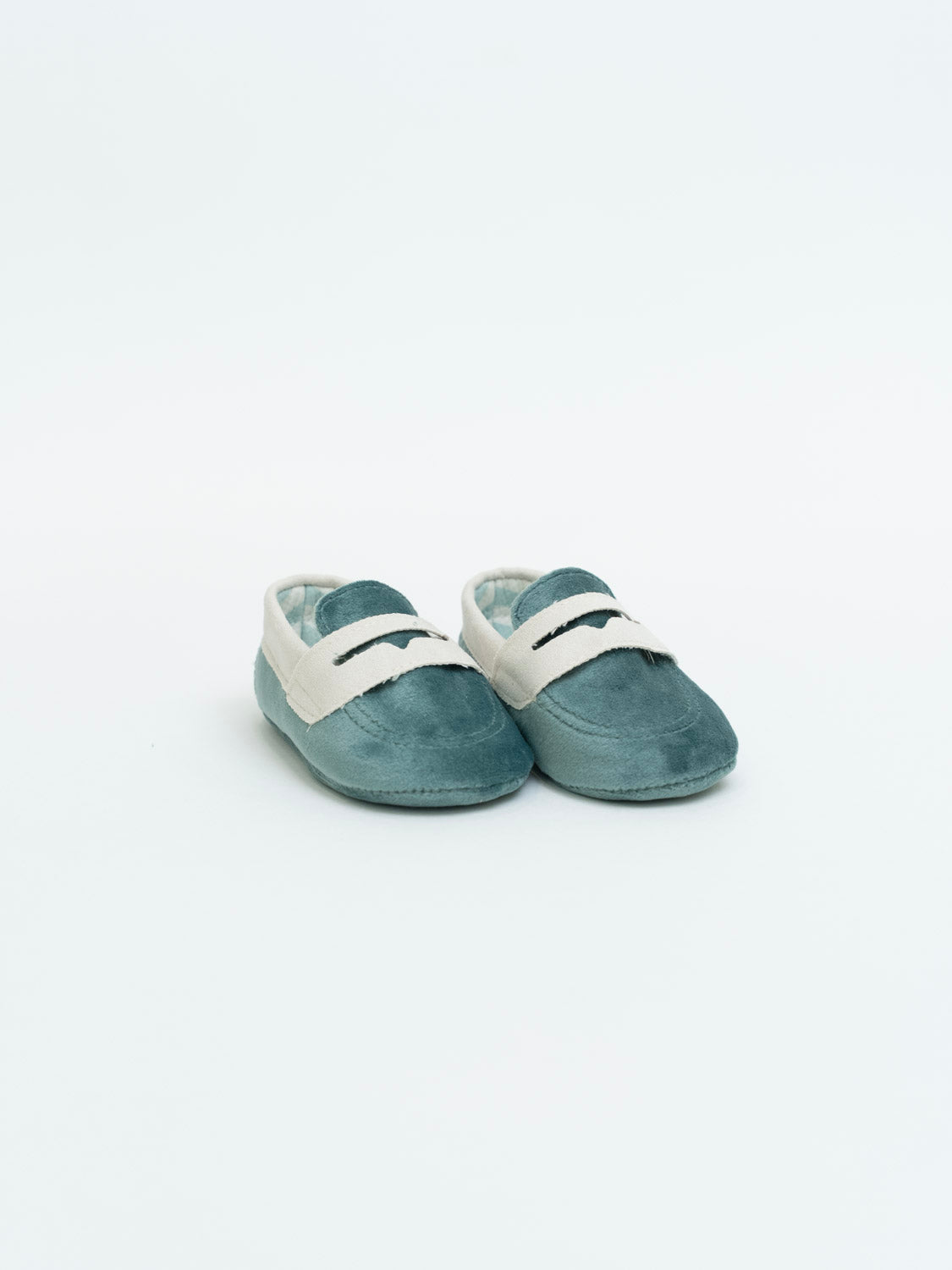 Children's Ceremony Shoes, Fabric, Sage Green/Grey, IM204SC