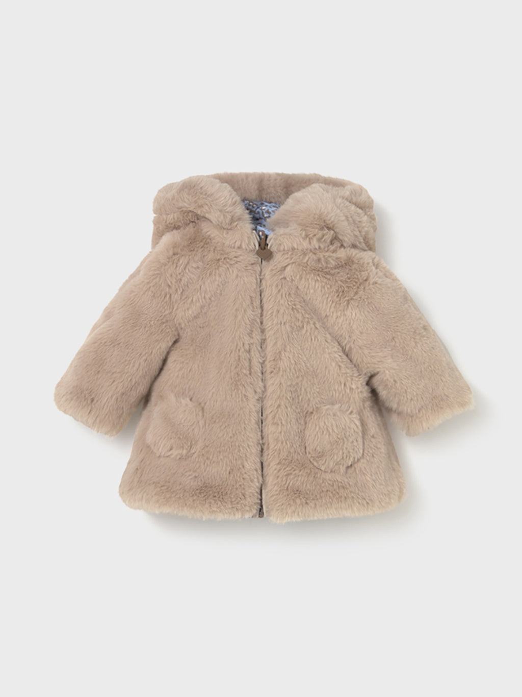 Girl's Coat, Light Blue 2404/50