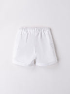 Classic White Cotton Bermuda Shorts 3B629/0113