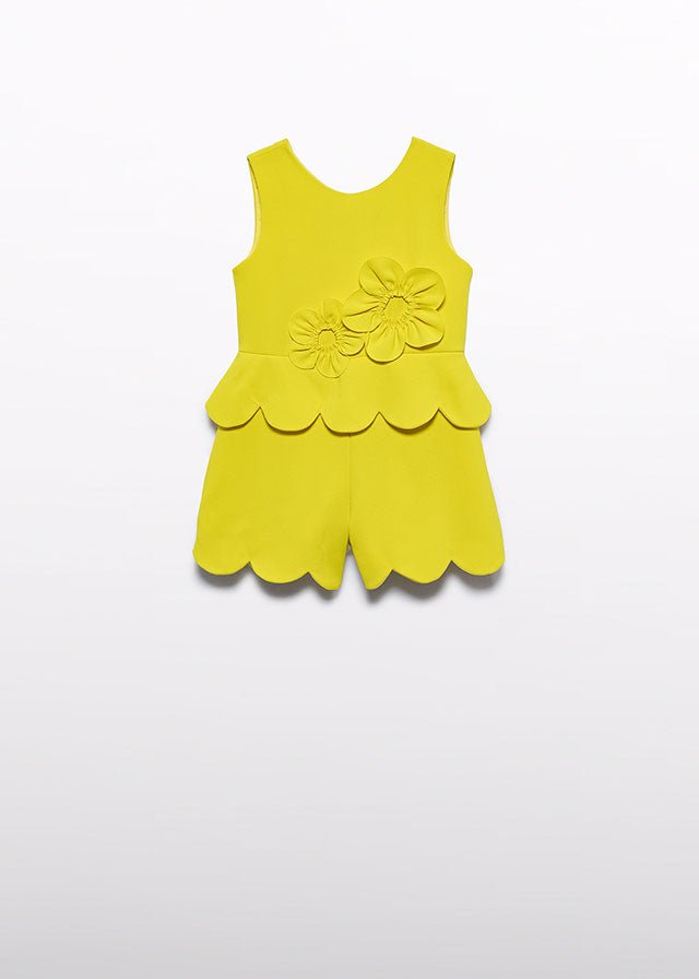 Tuta Corta Profili Smerlati 5204/4 corredino e abbigliamento neonato | NANU' BABY