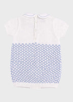 Tutina Corta Teddy Cielo EK5722/C corredino e abbigliamento neonato | NANU' BABY