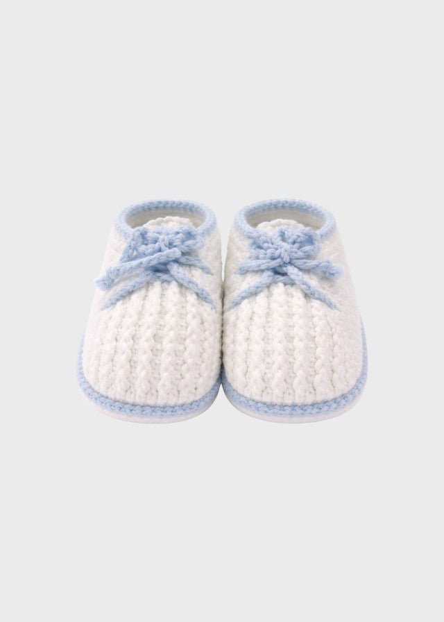 Tutina Cotone Fiocchetti Cielo ENEA/TU corredino e abbigliamento neonato | NANU' BABY