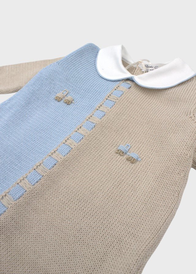 Tutina Cotone Punto Vapore THOMAS/TU corredino e abbigliamento neonato | NANU' BABY