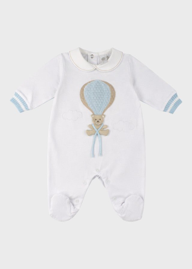 Tutina Jersey Mongolfiera Cielo EK5014 corredino e abbigliamento neonato | NANU' BABY
