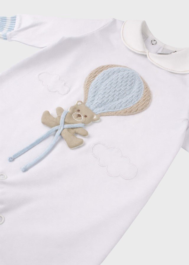 Tutina Jersey Mongolfiera Cielo EK5014 corredino e abbigliamento neonato | NANU' BABY