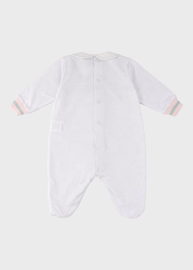 Tutina Jersey Mongolfiera Rosa EK5014R corredino e abbigliamento neonato | NANU' BABY