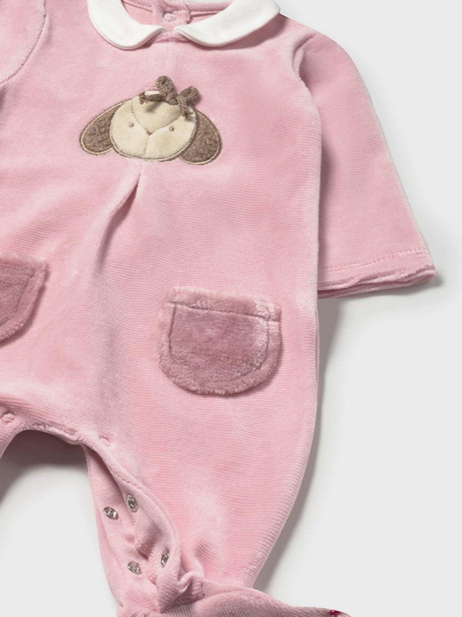 Tutina Neonata Rosa 2702/88 corredino e abbigliamento neonato | NANU' BABY