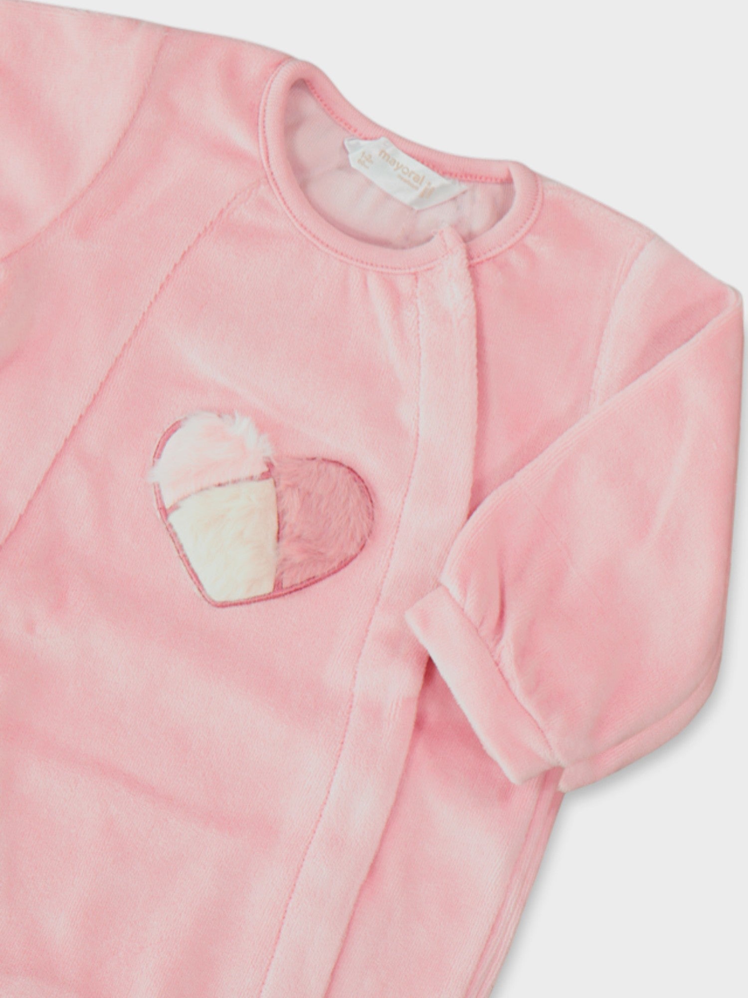 Tutina Neonata Rosa 2704/68 corredino e abbigliamento neonato | NANU' BABY