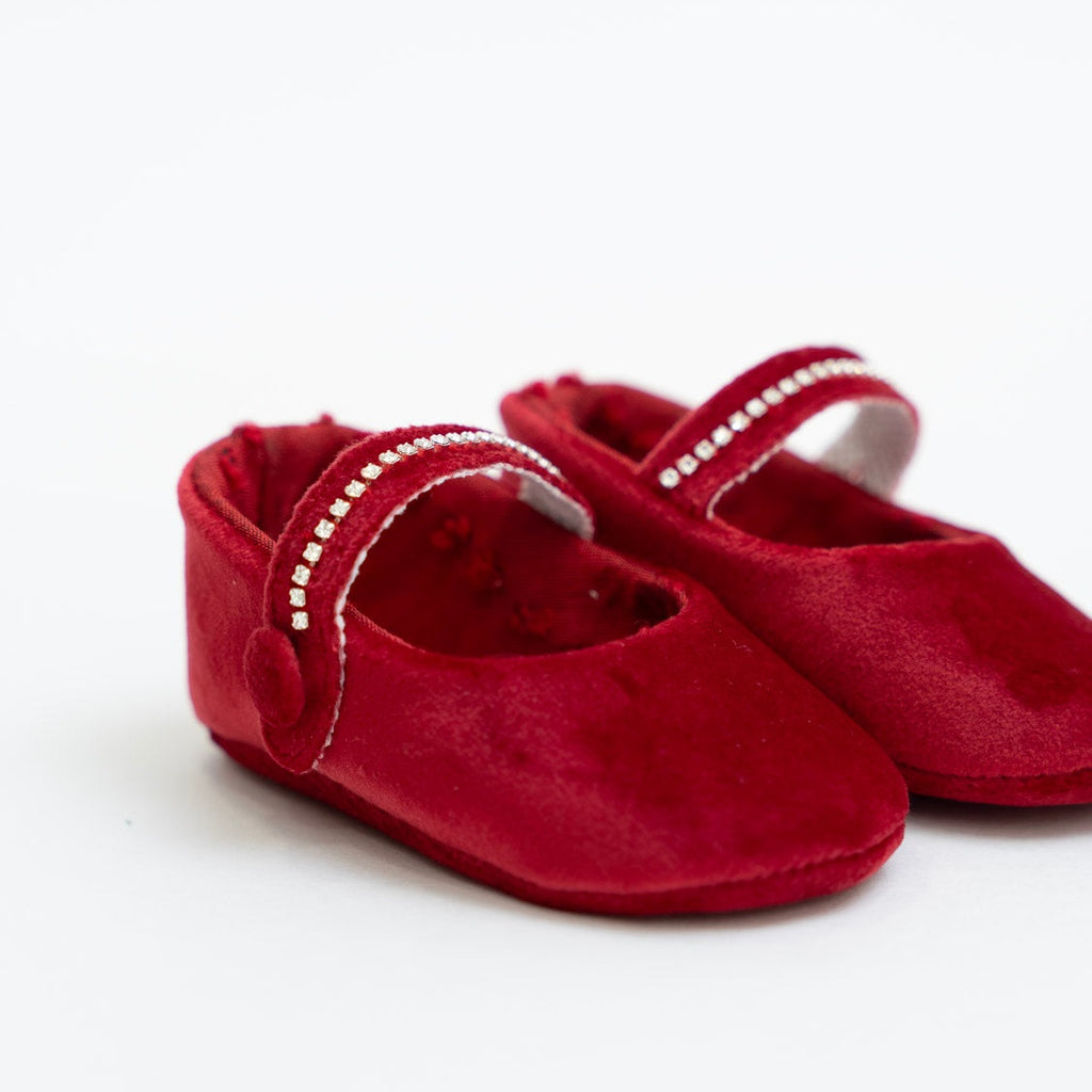 Scarpe Cerimonia Bimba Rosso IM327SC/R -  NANU' BABY