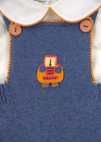 Blue Cotton Car Overalls CETIN/SL-B